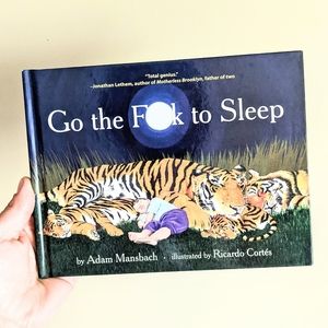 Go The Fuck To Sleep funny parody children's bedtime story book Adam Mansbach